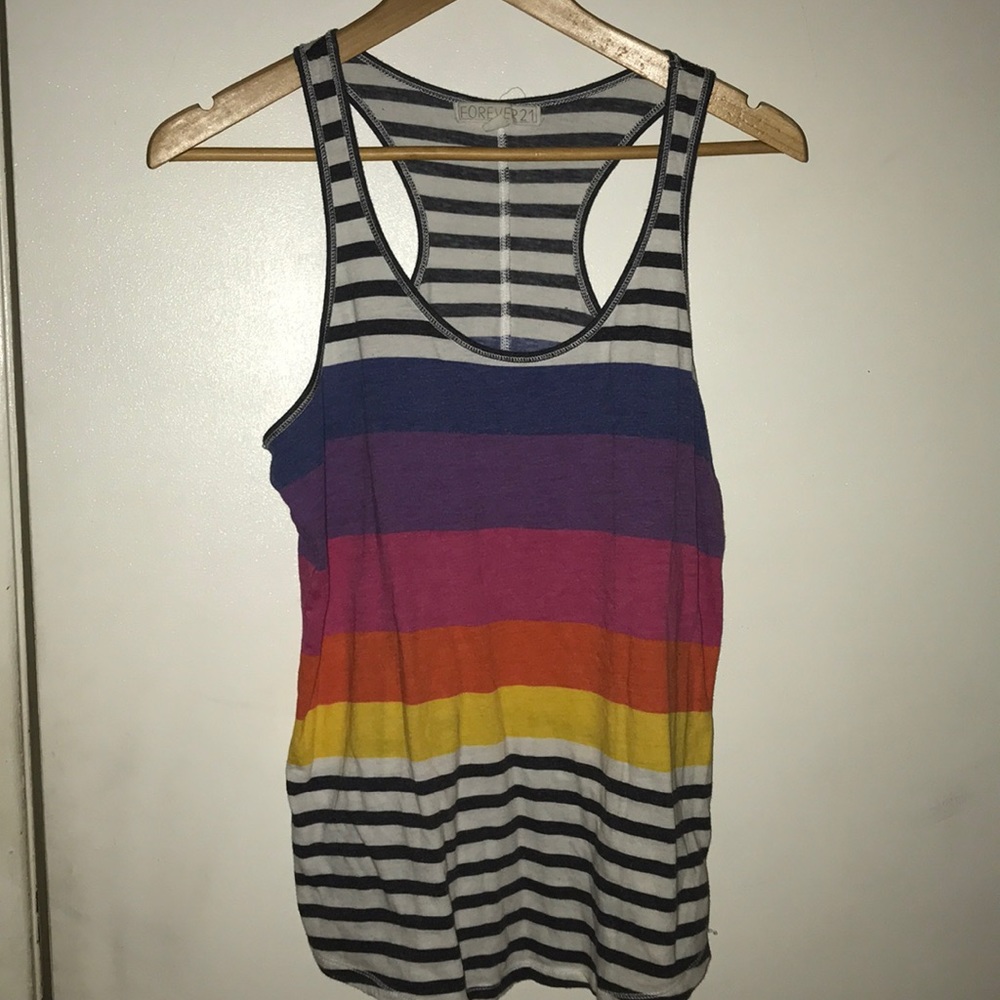 Forever21 Colorfully Striped